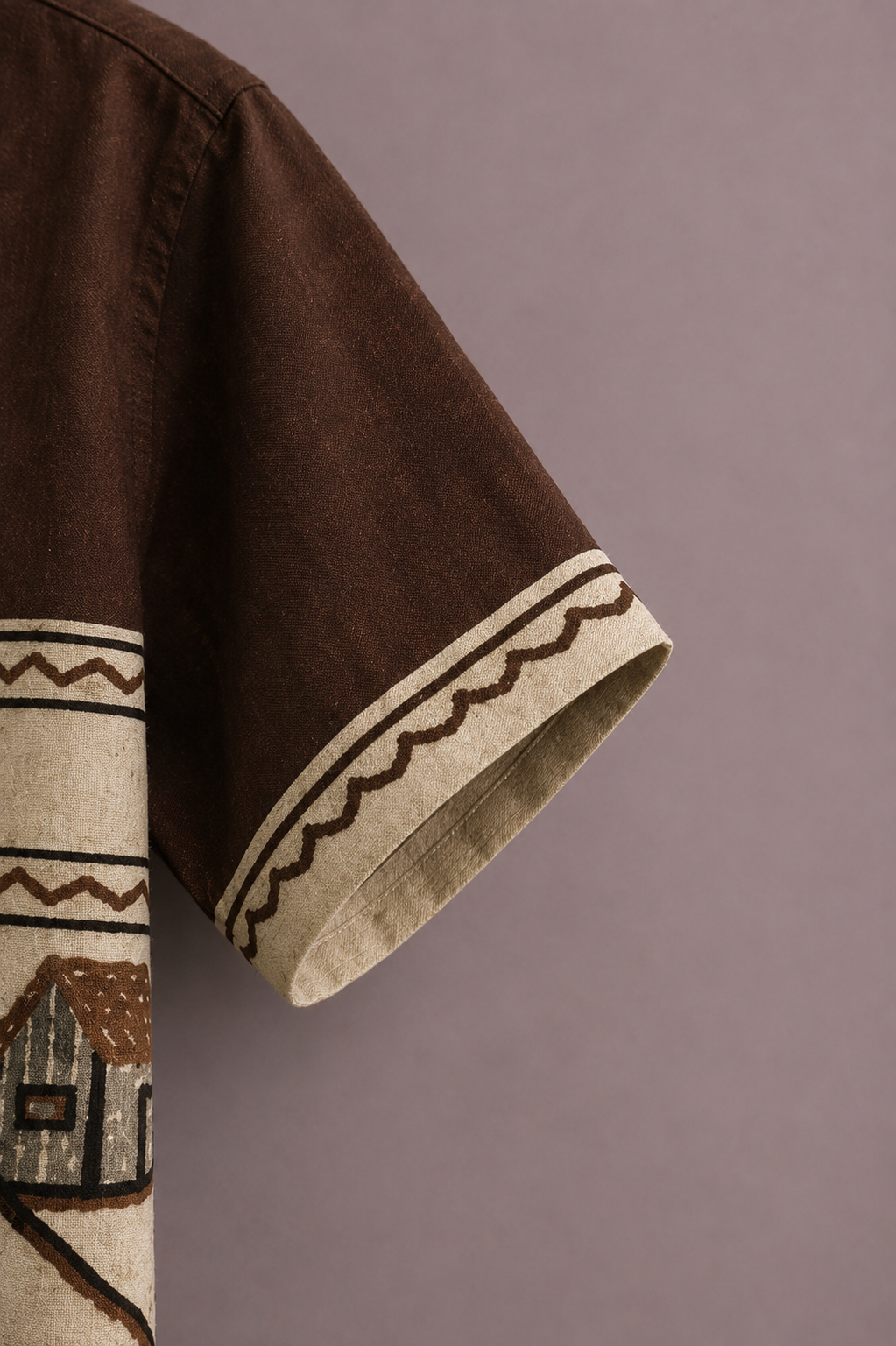 Designer Tribal Pattern Shirt for Men – Premium Casual Half Sleeve Outfit